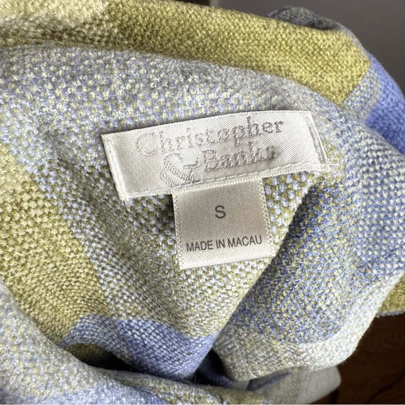 Plaid Shacket Jacket Overshirt Fall Layering Casual Women’s S Christopher Banks - Picture 5 of 7